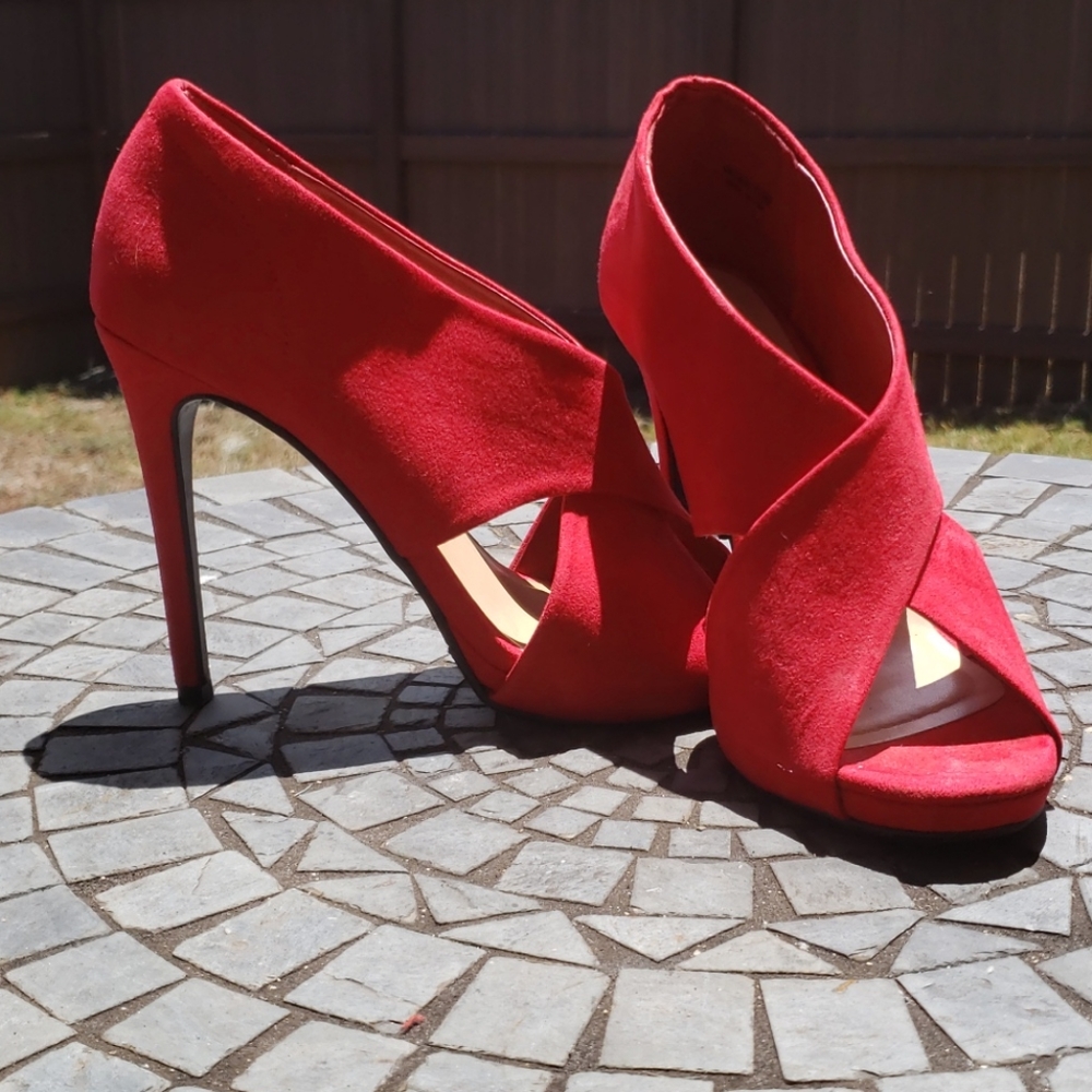 Red high heels